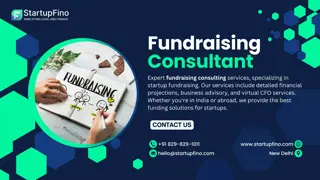 Fundraising Consultant  Best Fundraising Services for Startups  StartupFino