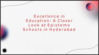 Epistemo School Leading the Way Among CBSE Schools in Hyderabad