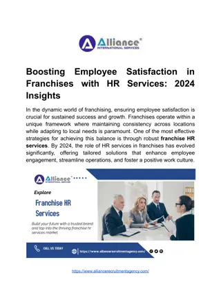Boosting Employee Satisfaction in Franchises with HR Services_ 2024 Insights