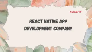 Why Hire Agicent for React Native App Development