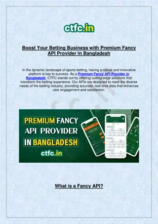 CTFC - leading Premium Fancy API provider in Bangladesh