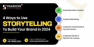 4 Ways to Use Storytelling to Build Your Brand in 2024