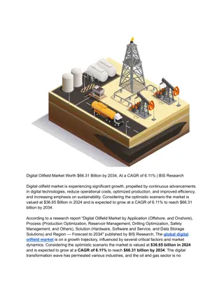 Digital Oilfield Market Worth $66.31 Billion by 2034, At a CAGR of 6.11% _ BIS