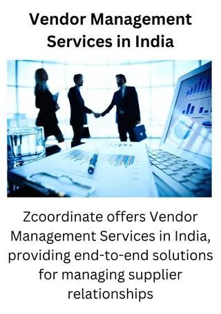 Vendor Management Services in India
