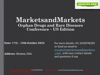 Orphan Drugs and Rare Diseases – US Edition | 17th - 18th October 2024