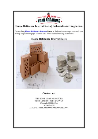 House Refinance Interest Rates | thehomeloanarranger.com
