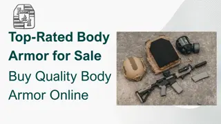 Top-Rated Body Armor for Sale: Buy Quality Body Armor Online