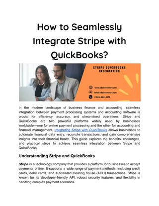 How to Seamlessly Integrate Stripe with QuickBooks