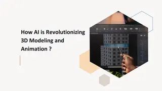 How AI is Revolutionizing 3D Modeling and Animation ?