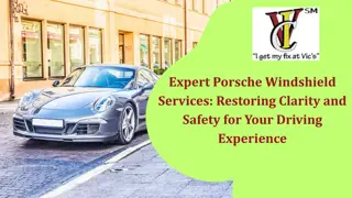 Expert Porsche Windshield Services Restoring Clarity and Safety for Your Driving Experience