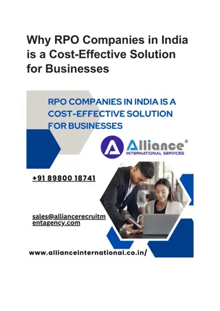 Why RPO Companies in India is a Cost