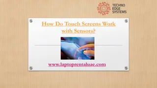 How Do Touch Screens Work with Sensors?