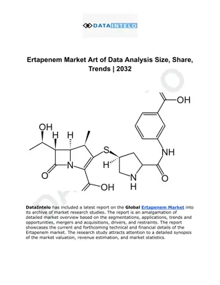 Ertapenem Market Art of Data Analysis Size, Share, Trends  2032