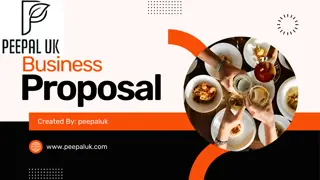 Peepal UK Professional Business Proposal Presentation