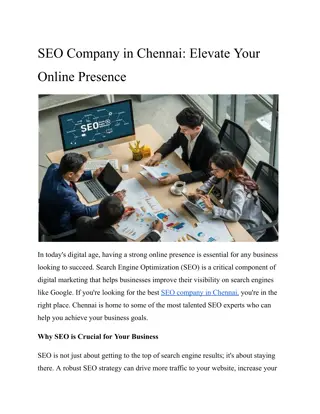 Anand Techverce - SEO Company in Chennai.