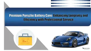 Premium Porsche Battery Care Enhancing Longevity and Efficiency with Professional Service