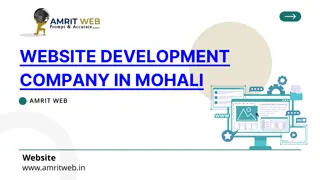 Amrit Web: Premier Website Development Company in Mohali | visit now