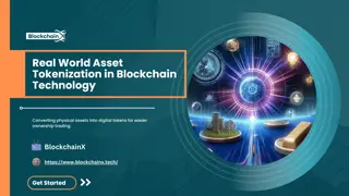 Real World Asset Tokenization in Blockchain Technology