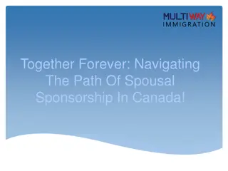 Journey to Forever: Navigating Spousal Sponsorship in Canada!