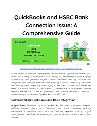 QuickBooks and HSBC Bank Connection Issue_ A Comprehensive Guide