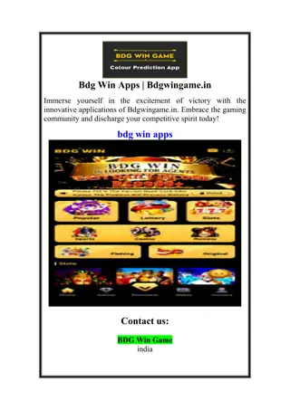Bdg Win Apps | Bdgwingame.in