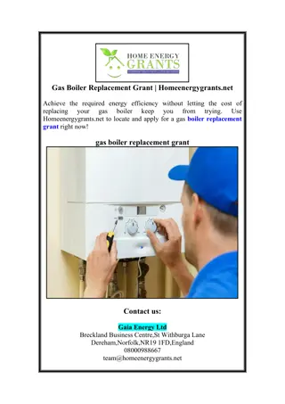 Gas Boiler Replacement Grant | Homeenergygrants.net
