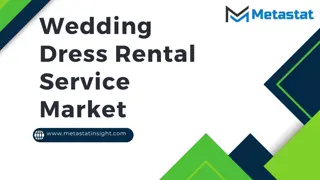 Wedding Dress Rental Service Market  Analysis, Size, Share, Growth, Trends Forec