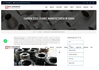 carbon-steel-flange-manufacturer-exporter-in-dubai  Manufacturer & Exporter