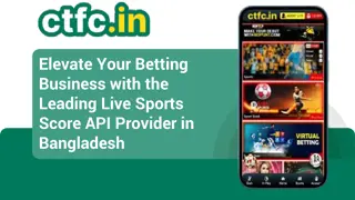 Leading Live Sports Score API Provider in Bangladesh