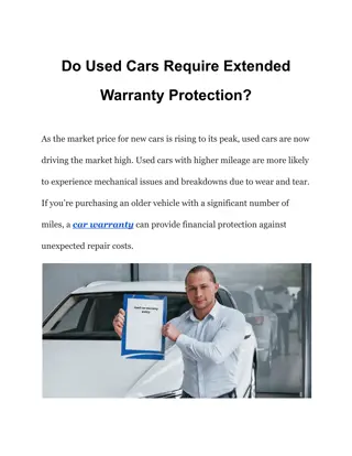 Do Used Cars Require Extended Warranty Protection_