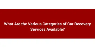 What Are the Various Categories of Car Recovery Services Available_
