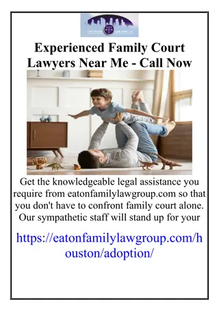 Experienced Family Court Lawyers Near Me - Call Now