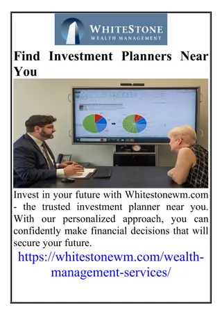 Find Investment Planners Near You