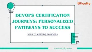 DevOps Certification Journeys Personalized Pathways to Success