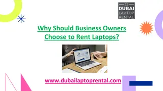 Why Should Business Owners Choose to Rent Laptops?