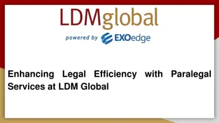 Enhancing Legal Efficiency with Paralegal Services at LDM Global