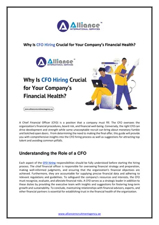 Why Is CFO Hiring Crucial for Your Company