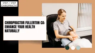 Chiropractor Fullerton CA Enhance Your Health Naturally
