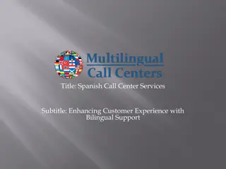 Spanish Call Center Services