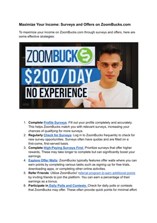 Maximize Your Income_ Surveys and Offers on ZoomBucks.com
