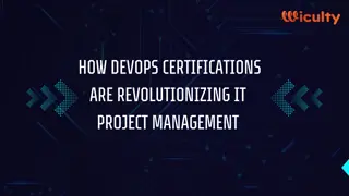 How DevOps Certifications are Revolutionizing IT Project Management
