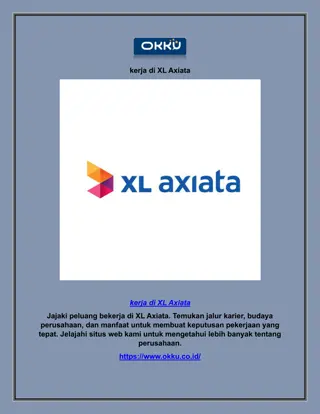 kerja di XL Axiata