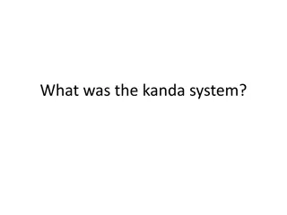 The Kanda System in Matrilineal Societies