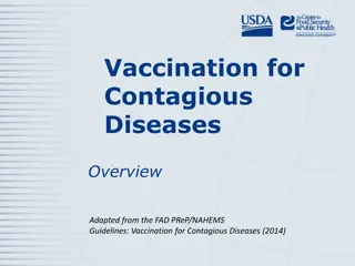 Veterinary Vaccination Guidelines and Regulation Overview