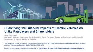 Financial Impacts of Electric Vehicles on Utility Ratepayers and Shareholders