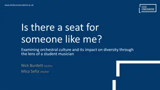 Orchestral Culture and Diversity at Leeds Conservatoire