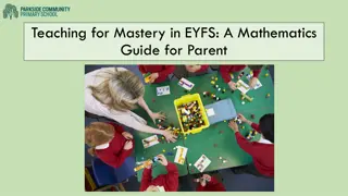 Teaching for Mastery in EYFS: A Mathematics Guide for Parents