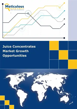 Juice Concentrates Market is expected to reach $115.50 billion by 2031, at a CAG