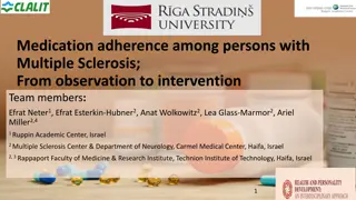 Enhancing Medication Adherence in Multiple Sclerosis Patients