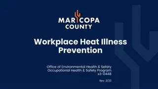 Workplace Heat Illness Prevention Program Overview